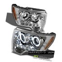 ヘッドライト 09-14 Ford F150 CCFL Halo Projector Headlights w/Daytime DRL Led Running Lights 09-14 Ford F150 CCFL Haloプロジェクターヘッドライト（Daylight DRL Ledランニングライト付き）