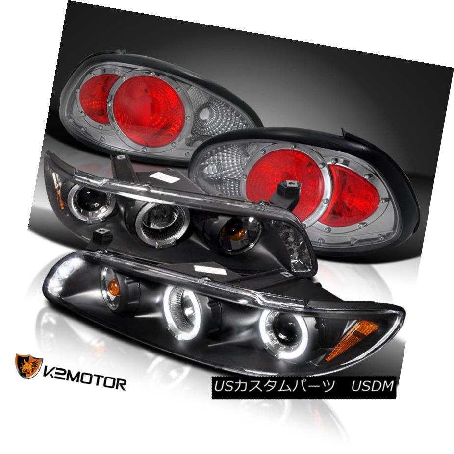 إåɥ饤 97-03 Grand Prix Black Halo LED Projector Headlights+Smoke Tail...