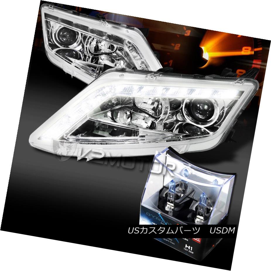 ヘッドライト 10-12 Ford Fusion Chrome LED 