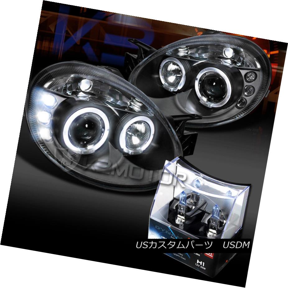 ヘッドライト 03-05 Dodge Neon Black LED DR