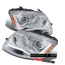 ヘッドライト For 99-06 Audi TT Chrome Clear Projector Headlights w/ Bright White LED Strip 99-06 Audi TTクロームクリアプロジェクターヘッドライト（白色LEDストリップ付き）