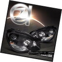 ヘッドライト 00-05 Mercedes Benz W220 S-Class Black Halogen Projector Headlights 00-05メルセデスベンツW220 Sクラスブラックハロゲンプロジェクターヘッドライト(2)