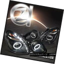 ヘッドライト 98-05 Lexus GS300/ GS400/ GS430 SMD DRL Black Halo Projector Headlights 98-05 Lexus GS300 / GS400 / GS430 SMD DRLブラックハロープロジェクターヘッドライト(2)