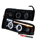 ヘッドライト 1994-2001 Dodge Ram Glossy Black LED DRL Halo Projector Headlights Driving Lamps 1994-2001 Dodge Ram Glossy黒色LED DRLハロープロジェクターヘッドライトドライビングランプ