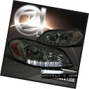 ヘッドライト Chevy 06-13 Impala 06-07 Monte Carlo Smoke LED Headlights 6-LED Bumper Fog Lamp シボレー06-13インパラ06-07モンテカルロ煙LEDヘッドライト 6-L EDバンパーフォグランプ