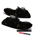 ヘッドライト 96-00 Dodge Grand Caravan Chrysler Town & Country Crystal Style Smoke Hea...