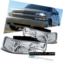 ヘッドライト 99-02 Chevy Silverado Suburban Tahoe Clear Headlights Head Lamps Left+Rig...