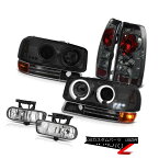 ヘッドライト Headlamps Angel Eye Signal Altezza Smoke Taillights Fog 1999-2003 Sierra 2500HD ヘッドランプエンジェルアイ信号Altezza Smoke曇り霧1999-2003 Sierra 2500HD