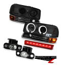 ヘッドライト Bumper Signal FogLamp Red LED Cargo Brake 00 01 02 03 04 05 Yukon Halo He...