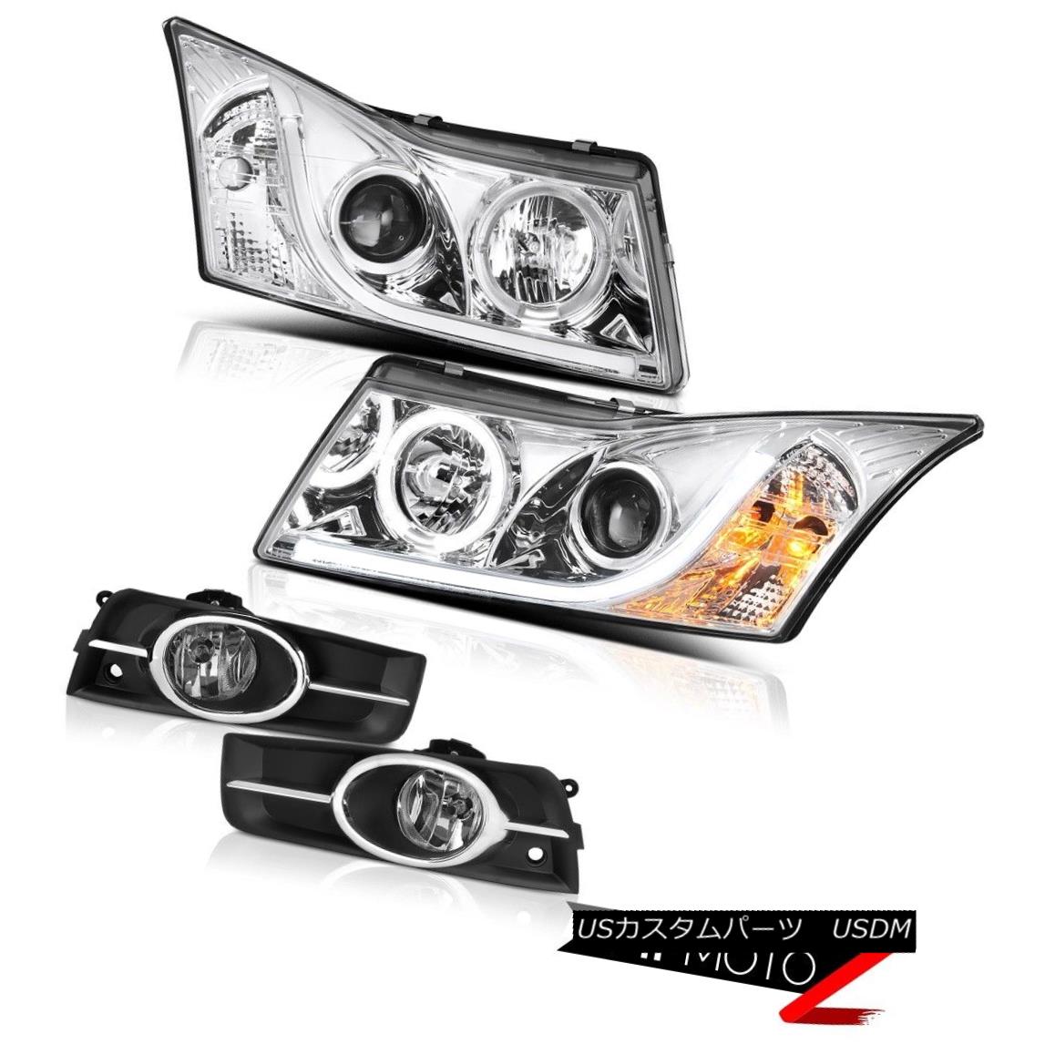 إåɥ饤 2011-2015 Chevy Cruze Euro Foglights Projector Headlights Tron Style Brightest 2011ǯ-2015ܥ졼롼桼ե饤ȥץإåɥ饤ȥȥ󥹥Ǥ뤤