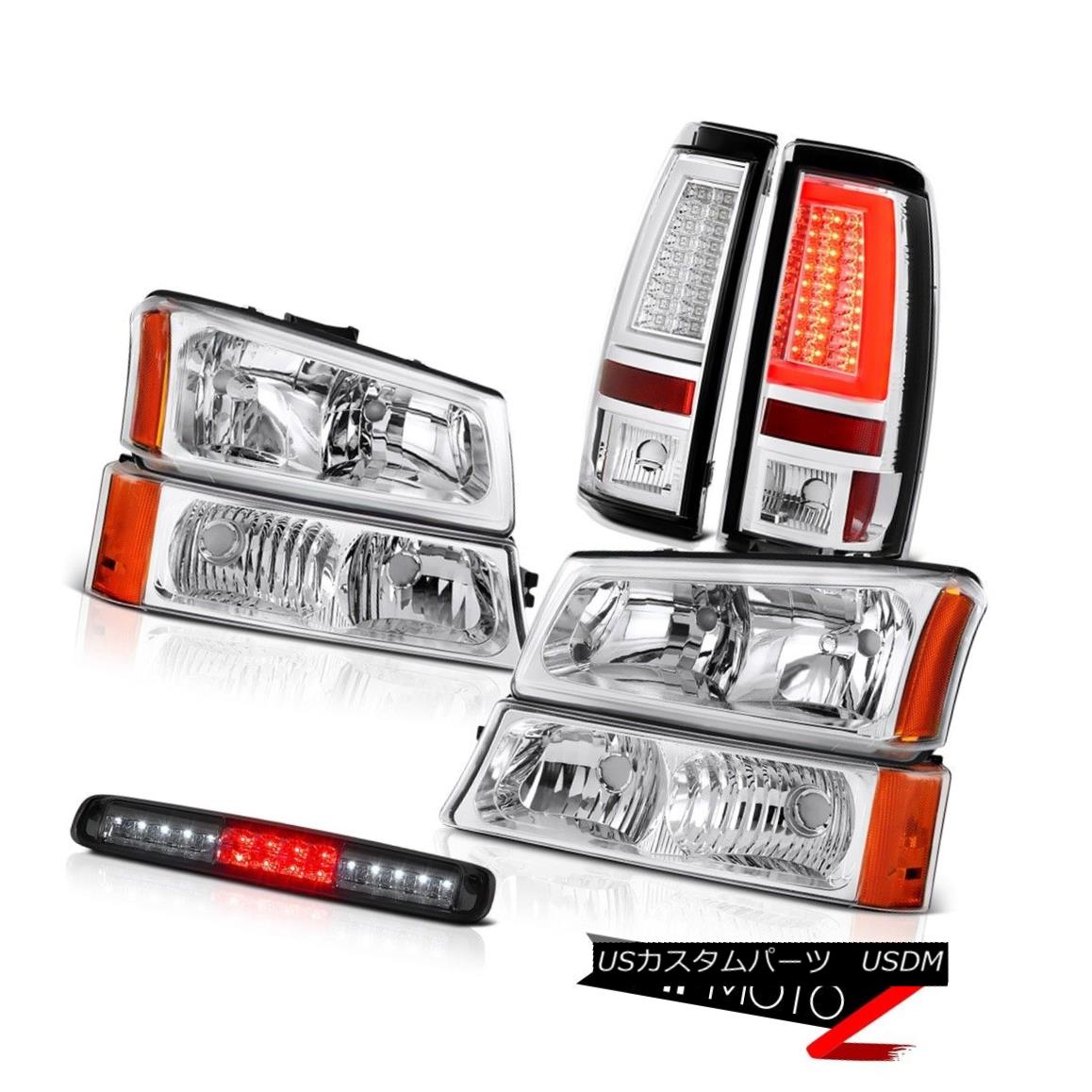 03 04 05 06 Chevy Silverado Taillamps Headlamps Roof Cargo Lamp "Ultra Bright"カテゴリヘッドライト状態新品メーカーChevrolet車種Silverado 1500発送詳細送料一律 1000円（※北海道、沖縄、離島は省く）商品詳細輸入商品の為、英語表記となります。 Condition: New Brand: Venom Inc. [Headlight] Side: Driver&Passenger Side Provided Manufacturer Part Number: OEM#A7703H_2003_2004_2005_2006_A37187 [Tail Light] Brake: Built-In LED Interchange Part Number: 10396912/15199557/19169005/5978318 [Tail Light] Dashboard Light: Error-Free Other Part Number: GM2502257/GM2503257/GM2801161/GM2800161/GM2521185 [Tail Light] Parking: Built-In OLED Bar Placement on Vehicle: Left, Right, Front, Rear [Tail Light] Reverse: Re-use Original 3157 Bulbs Warranty: 60 Day [Tail Light] Side: Driver & Passenger Included [Headlight] Low Beam Bulb: Re-use Original 9006 Bulbs [Tail Light] Signal: Built-in LED [Headlight] DOT & SAE: Approved Contact Us: TEL: 1-844-884-7847 | HOURS: 9am - 6pm PST [Headlight] High Beam Bulb: Re-use Original 9005 Bulbs Returns: 60-Days LOVE IT or RETURN IT!※以下の注意事項をご理解頂いた上で、ご入札下さい※■海外輸入品の為、NC,NRでお願い致します。■フィッテングや車検対応の有無については、画像と説明文よりお客様の方にてご判断をお願いしております。■USのカスタムパーツは国内の純正パーツを取り外した後、接続コネクタが必ずしも一致するとは限らず、加工が必要な場合がございます。■商品説明文中に英語にて”保障”に関する記載があっても適応はされませんので、ご理解ください。■初期不良（到着より7日以内）のみ保証対象とします。ただし、取り付け後は、保証対象外とします。■海外倉庫から到着した製品を、再度国内で検品を行い、日本郵便または佐川急便にて発送となります。■お届けまでには、2〜3週間程頂いております。ただし、天候次第で多少遅れが発生する場合もあります。■商品落札後のお客様のご都合によるキャンセルはお断りしておりますが、商品落札金額の30％の手数料をいただいた場合のみお受けいたします。■他にもUSパーツを多数出品させて頂いておりますので、ご覧頂けたらと思います。■USパーツの輸入代行も行っておりますので、ショップに掲載されていない商品でもお探しする事が可能です!!お気軽にお問い合わせ下さい。&nbsp;