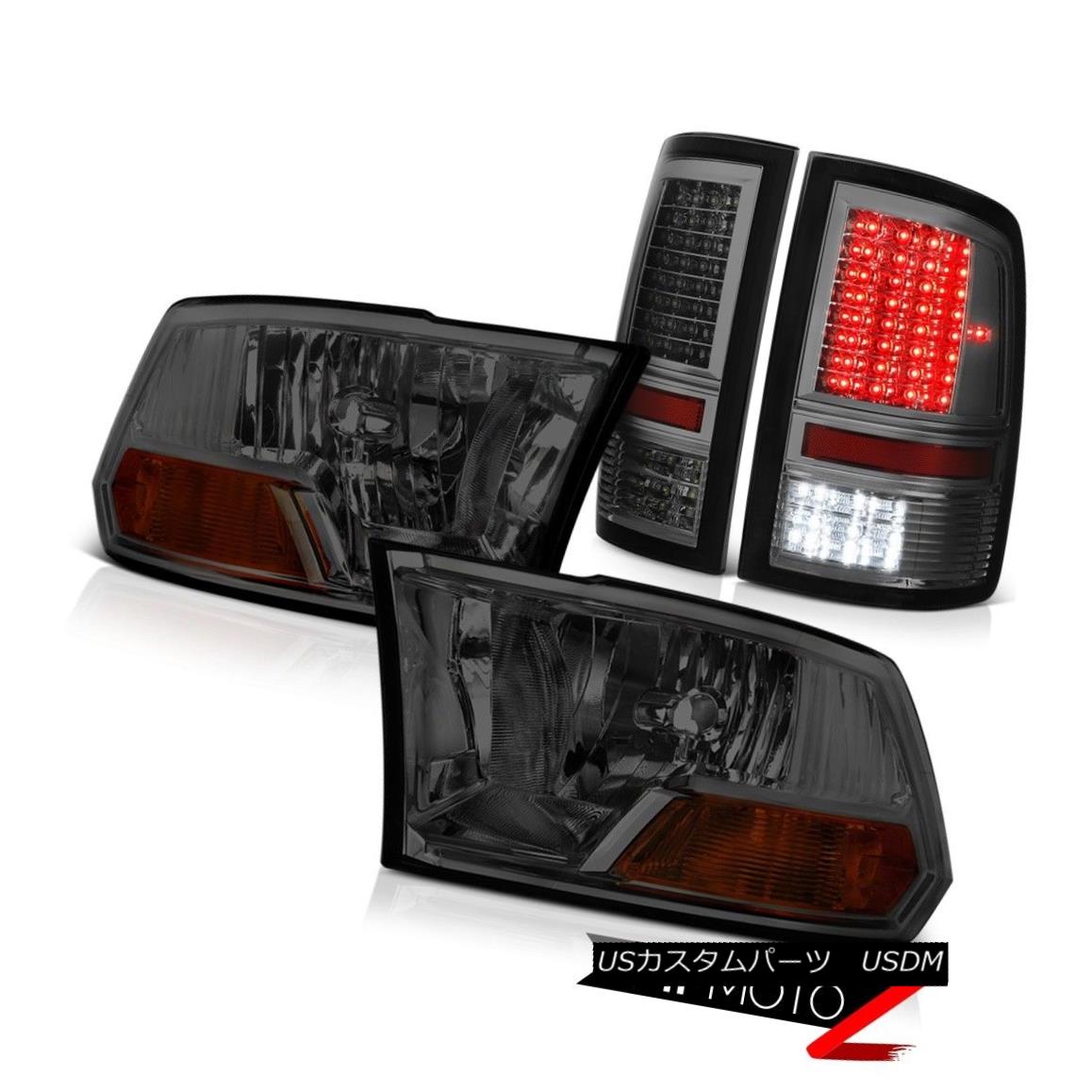 ヘッドライト 2010-2018 Ram 2500 5.7L Tail Brake Lamps Headlamps SMD Factory STyle Replacement 20..