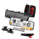 ヘッドライト Signal Headlights Rear Brake TaiLights Fog Third Cargo LED Black 00-06 Ta...