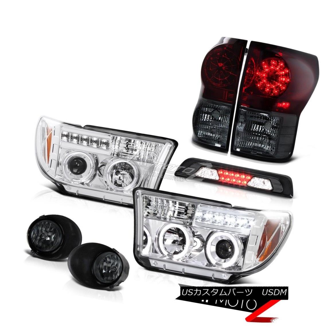 ヘッドライト 2007-2013 Toyota Tundra SR5 Fog Lamps 3RD Brake Lamp Headlamps Rear Lights DRL 2007-2013トヨタトンドラSR5フォグランプ3RDブレーキランプヘッドランプリアライトDRL