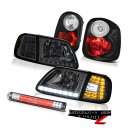 ヘッドライト Corner LED Headlights Taillamps 3rd Cargo 01-03 F150 Flareside Harley Dav...