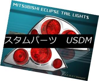 テールライト 2000 2001 2002 Mitsubishi Eclipse Altezza Tail Lights Chrome 2000 2001 2002三菱Eclipse Altezzaテールライトクローム