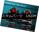 テールライト 96-00 HONDA CIVIC TAIL LIGHTS BLACK LAMP HATCHBACK 3Door 97 98 99 96-00ホンダシビックテールライトブラックランプハッチバック3Door 97 98 99