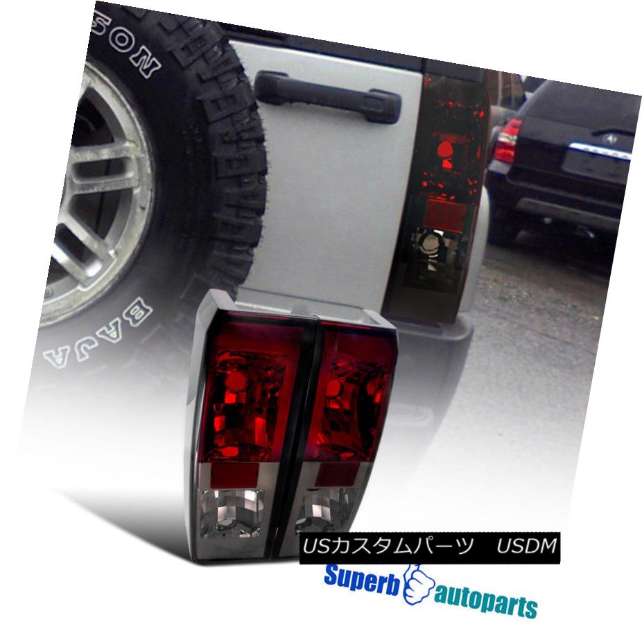 テールライト 2005-2010 Hummer H3 Tail Lights Brake Lamps Red/ Smoke Replacement Pair 2005-2010 Hummer H3テールライトブレーキランプ赤/煙交換ペア