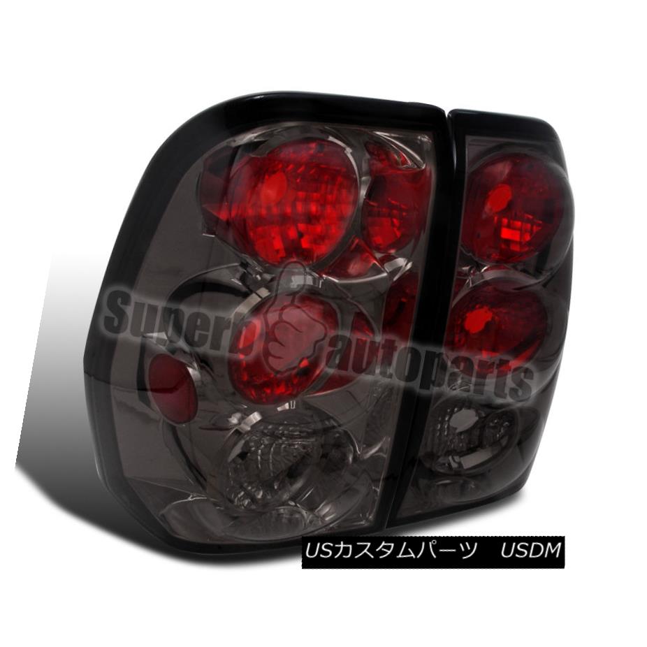 2002-2009 Chevy Trailblazer Replacement Tail Brake Lights Black