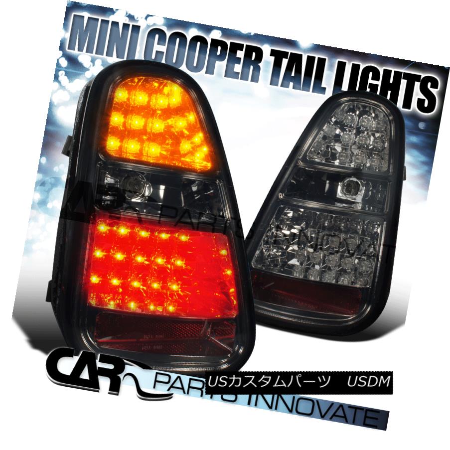 テールライト 2005-2006 Mini Cooper LED Smoke Tail Lights Rear Brake Lamp 2005-2006ミニクーパーLEDスモークテールライトリアブレーキランプ