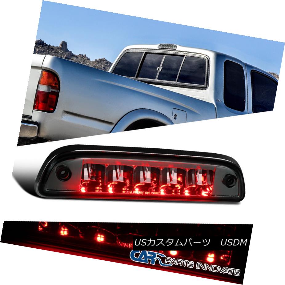 テールライト 95-17 Toyota Tacoma Pickup Smoke LED 3rd Brake Light Tail Rear Lamp Replacement 95-17トヨタタコマピックアップスモークLED第3ブレーキライトテールリアライト交換