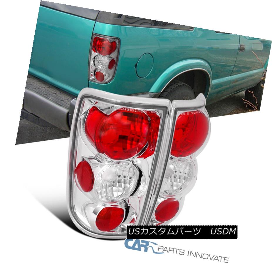 ơ饤 95-04 Blazer Jimmy 98-00 Envoy 96-01 Bravada Tail Lights Brake Rear Lamps Chrome 95-04 Blazer Jimmy 98-00 Envoy 96-01 Bravadaơ饤ȥ֥졼ꥢ饤ȥ