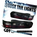 テールライト For Nissan 89-94 240SX S13 Coupe Tail Lights Brake Stop Rear Lamp Red Smoke 日産89-94 240SX S13クーペテールライトブレーキストップリアランプレッドスモーク(2)