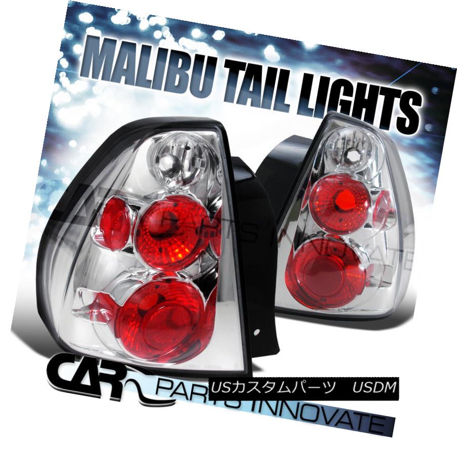 テールライト Chevy 04-07 Malibu Tail Lights Rear Brake Lamp Altezza Chrome Chevy 04-07 MalibuテールライトリアブレーキランプAltezza Chrome