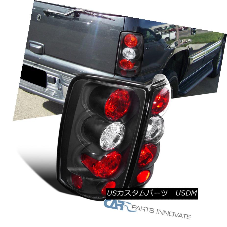 テールライト 00-06 GMC Chevy Tahoe Suburban Yukon Denali Tail Lights Rear Brake Lamps Black 00-06 GMC Chevy Tahoe郊外ユーコンデナリテールライトリアブレーキランプブラック