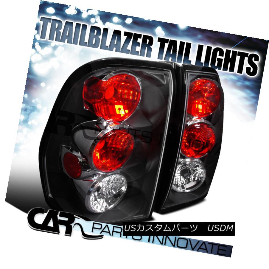 テールライト Chevy 02-09 Trailblazer Tail Lights Brake Stop Rear Lamp Altezza Black Chevy 02-09..