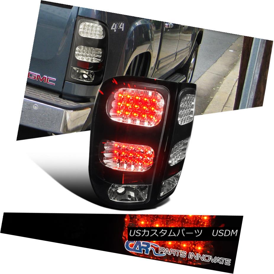 テールライト GMC 2007-2014 Sierra 1500 2500 3500 LED Tail Lights Brake Stop Rear Lamps Black GMC 2007-2014 Sierra 1500 2500 3500 LEDテールライトブレーキストップリア・ランプブラック