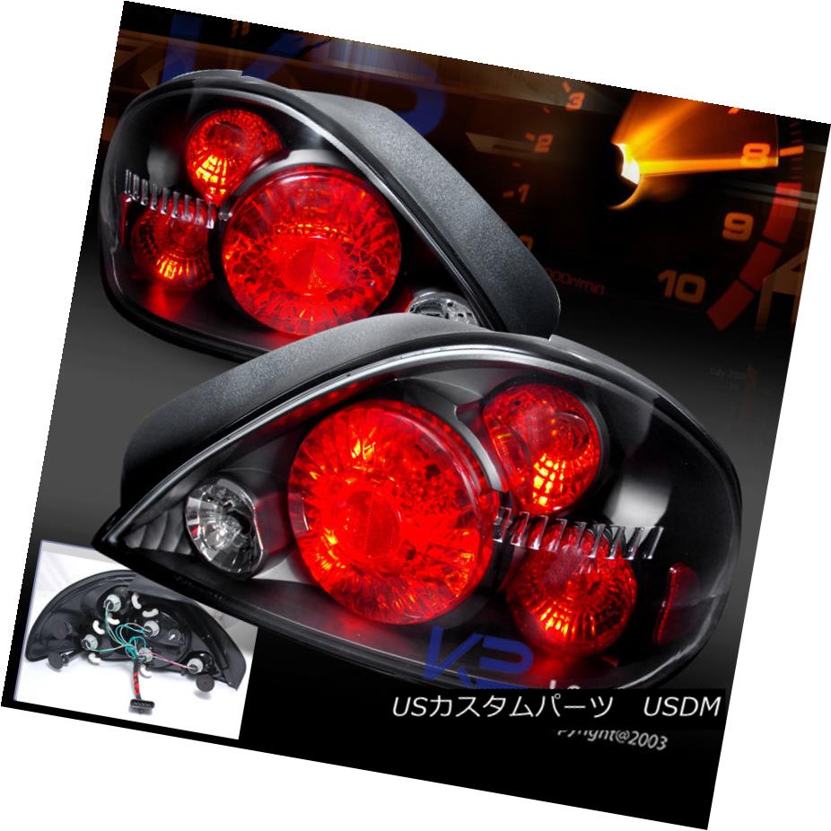 テールライト 1999-2005 Pontiac Grand Am Black Tail Lights Pair Depo 1999-2005ポンティアックグランドアムブラックテールライトペアデポ