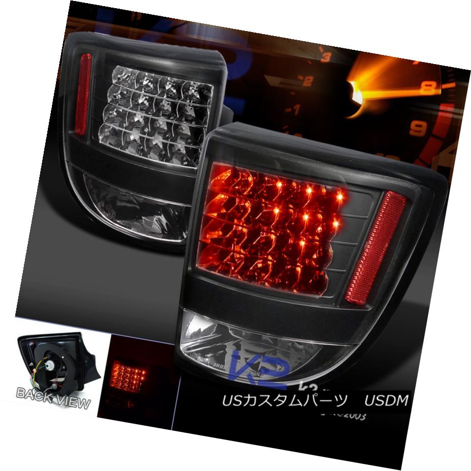 テールライト 2000-2005 Toyota Celica JDM Black Rear Brake LED Tail Lights Lamps Left+Right 2000-2005トヨタセリカJDMブラックリアブレーキLEDテールライトランプ左+右