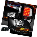 テールライト 09-13 Dodge Ram Black Headlights+Clear LED Tail Lamps+Smoke 3rd Brake Light 09-13 Dodge Ramブラックヘッドライト+ Cle ar LEDテールランプ+ Smoke 3rdブレーキライト