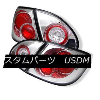 テールライト Toyota 03-08 Corolla Chrome Euro Style Rear Tail Lights Lamp Set CE LE S XRS トヨタ03-08カローラクロームユーロスタイルリアテールライトランプセットCE LE S XRS