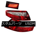 テールライト Porsche 99-04 Carrera LED Red Clear Rear Tail Brake Lights Lamps Pair Set ポルシェ99-04 Carrera LEDレッドクリアリアテールブレーキライトランプペア(2)