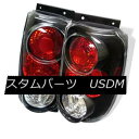 楽天カスタムパーツ WORLD倉庫テールライト Ford 95-97 Explorer Black Euro Style Rear Tail Light Brake Lamp Set XLT XL Eddie フォード95-97エクスプローラブラックユーロスタイルリアテールライトブレーキランプセットXLT XLエディ