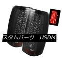 テールライト Chevy 99-02 Silverado 99-03 GMC Sierra Smoked LED Tail Brake Lights Left & Right Chevy 99-02 Silverado 99-03 GMC SierraスモークLEDテールブレーキライト左& 右(2)
