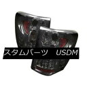 テールライト Jeep 99-04 Grand Cherokee Smoke LED Rear Tail Lights Brake Lamp Set G2 ジープ99-04グランドチェロキー煙LEDリアテールライトブレーキランプセットG2