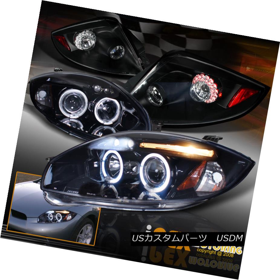 テールライト 06-11 Eclipse Projector [Black W/ Smoked Lens] Halo Headlights & LED Tail Lights 06-11 Eclipse Projector [ブラックW /スモークレンズ] Haloヘッドライト＆amp; LEDテールライト