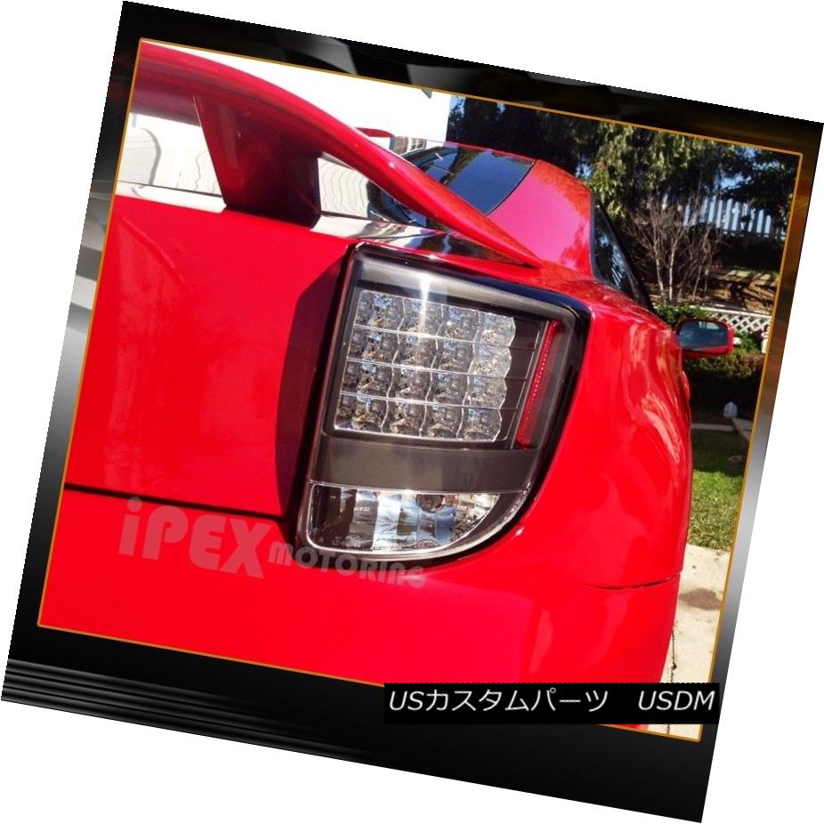 テールライト New 2000-2005 Toyota Celica GT GTS Bright LED Tail Lights Rear Brake Lamps Black ニュー2000-2005トヨタセリカGT GTSブライトLEDテールライトリアブレーキランプブラック