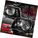 テールライト 2005 2006 2007 2008 Toyota Tacoma Black Headlights + Smoke Tail Lights Combo 2005 2006 2007 2008トヨタタコマブラックヘッドライト+スモークテールライトコンボ(2)