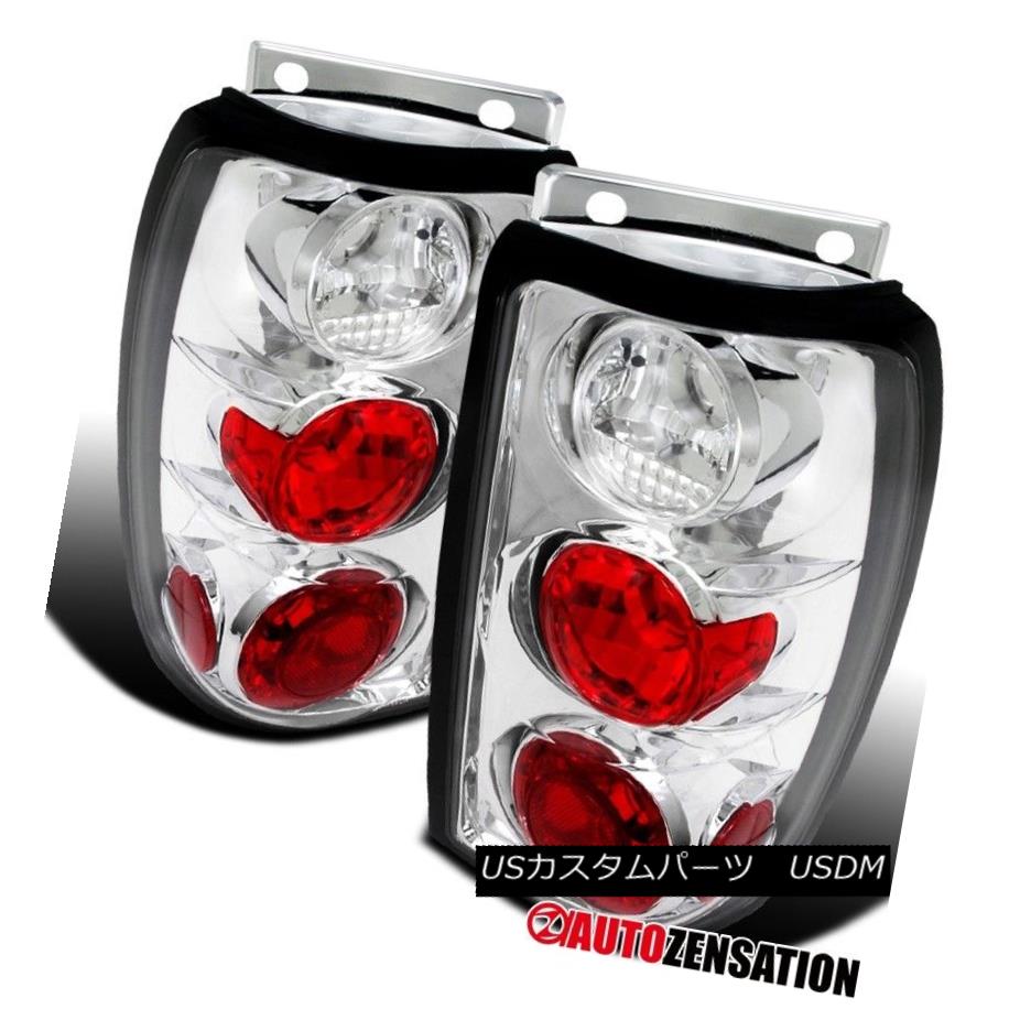 テールライト95-97FordExplorerChromeClearAltezzaRearTailBrakeLights95-97フォードエクスプローラークロームクリアAltezzaリアテールブレーキライト