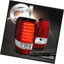 テールライト 00-06 Suburban Tahoe/ GMC Yukon Denali XL Red/Clear LED Tail Lights 00-06郊外タホ/ GMCユーコンデナリXLレッド/クリアLEDテールライト