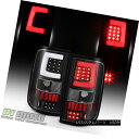 テールライト Black 2004 2005 2006 2007 2008 Ford F150 LOBO Pickup LED Tube Tail Lights Lamps ブラック2004 2005 2006 2007 2008フォードF150 LOBOピックアップLEDチューブテールライトランプ