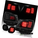 テールライト 4pcs Black 1998-2005 Lexus GS300 GS400 GS430 JDM LED Tail Lights LED Trunk Lamps 4pcsブラック1998-2005レクサスGS300 GS400 GS430 JDM LEDテールライト LEDトランクランプ