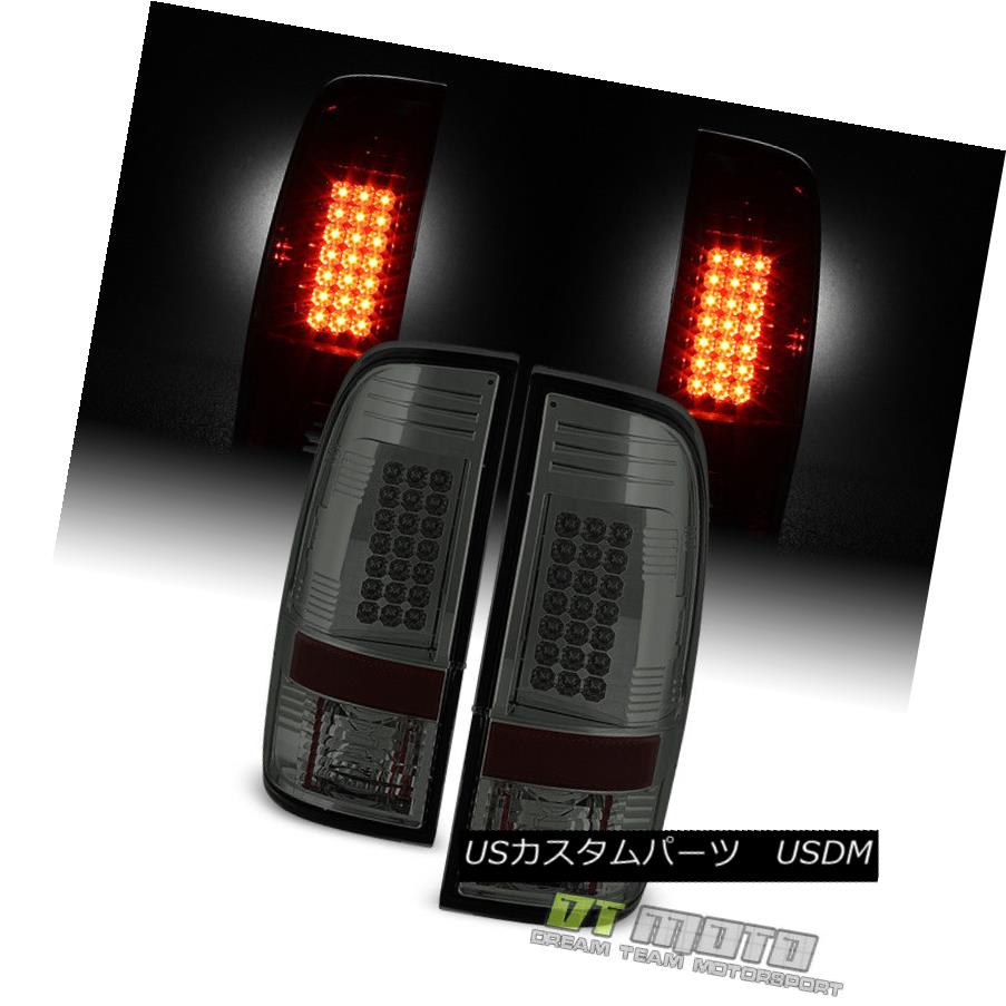 NEW Black 2008-2016 Ford F250 F350 F450 SD SuperDuty LED Tube Tail Lights Lamps