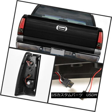 テールライト 1999-2006 GMC Sierra Pickup Truck LED Tail Lights Brake Lamps 99-06 Left+Right 1999-2006 GMC SierraピックアップトラックLEDテールライトブレーキランプ99-06 Left + Right