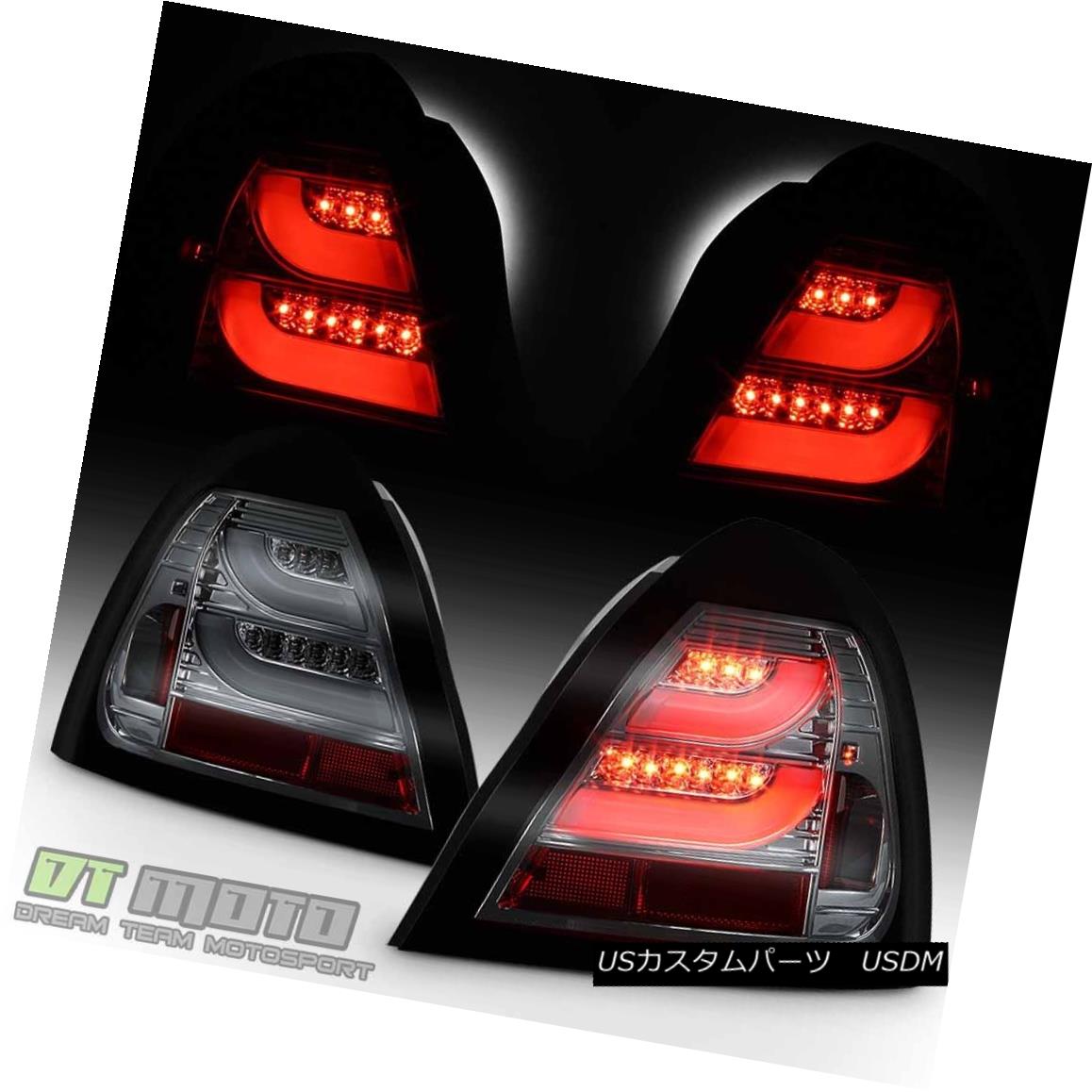 テールライト Smoke 2004-2008 Pontiac Grand Prix Philips LED Tube Tail Lights Lamps Left+Right 煙2004-2008ポンティアックグランプリフィリップスLEDチューブテールライトランプ左+右