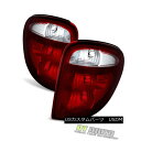 テールライト 2001-2003 Town & Country Voyager Caravan Tail Lights Rear Brake Lamps Lef...
